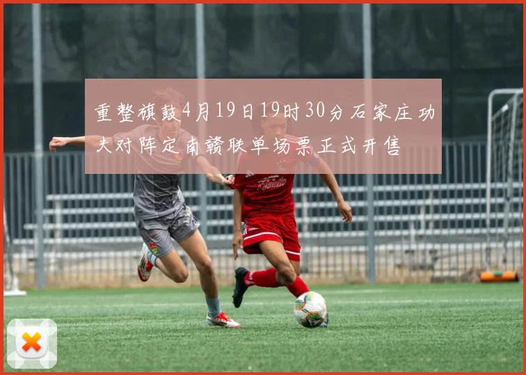 重整旗鼓4月19日19时30分石家庄功夫对阵定南赣联单场票正式开售